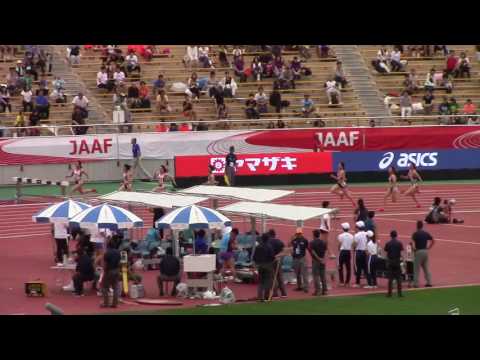 2016 日本選手権陸上 女子200m予選1