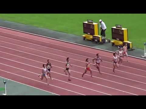 GP女子100m決勝 田島記念陸上2019