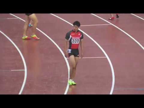 第62回中部実業団対抗陸上競技大会　男子100m　準決勝　第2組　2018/05/13