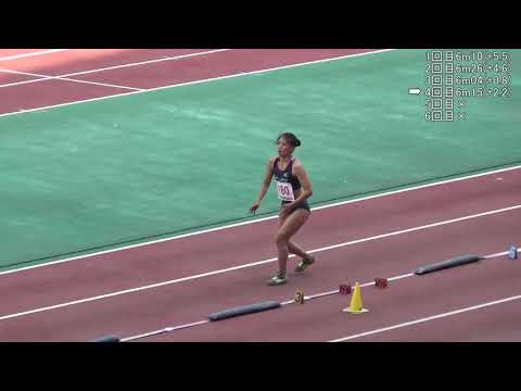 女子走幅跳 優勝 平加有梨奈6m26(+4.6) 東日本実業団2019