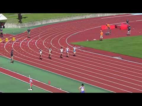 長野サマートライアル2020　女子100m2組(松本国際・南山)