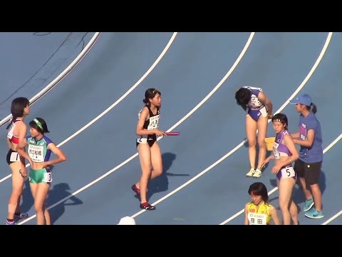 東京45秒78優勝 / 2016関東高校陸上　南関東女子 4×100mリレー 決勝