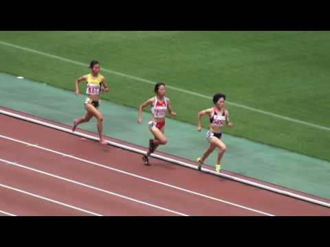 2017年 大阪陸上選手権 オープン 女子800m 決勝