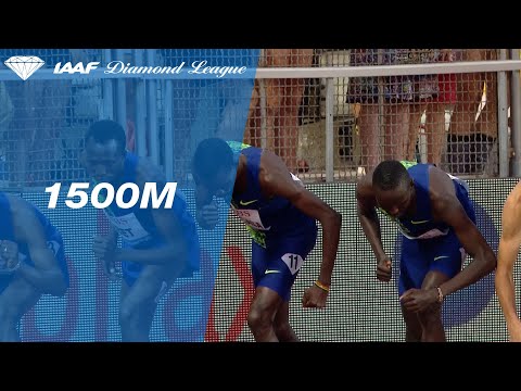Timothy Cheruiyot sets a meeting record in the Lausanne 1500m - IAAF Diamond League 2019