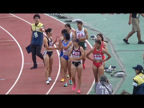 決勝 少年A 女子100mH 鹿児島国体陸上2023
