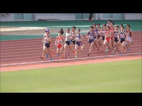 ２０１７　長崎県高総体陸上　女子１５００ｍ決勝