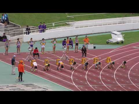Ｈ30　千葉県高校新人　女子100m　予選5組