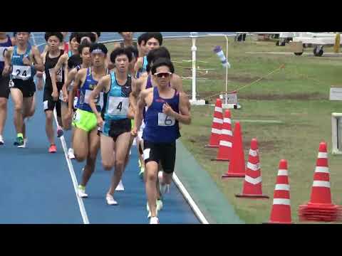 日体大記録会 男子1500m4組 吉中・小林(中大)ワンツー 2022.6.4