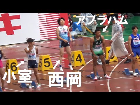 決勝 U20 男子100m 日本選手権陸上2024