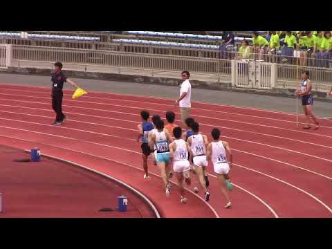 2019西日本学生対校陸上 男子800m決勝