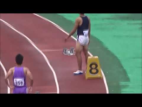 2018関西学生新人陸上競技選手権大会　男子400ｍB決勝