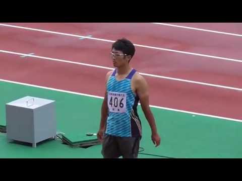 第59回東海陸上競技選手権大会　男子三段跳び　トップ8紹介　2016/8/28