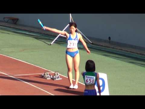 2017年 東海陸上選手権 女子4X100mリレー決勝