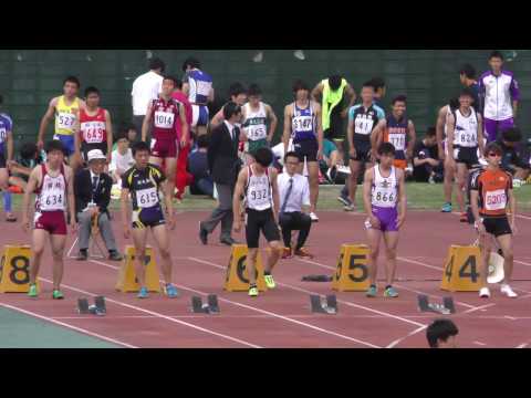 20170422群馬リレーカーニバル男子100m6組