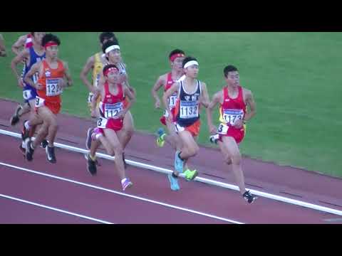 20181028北九州陸上カーニバル 中学男子3000m決勝第2組