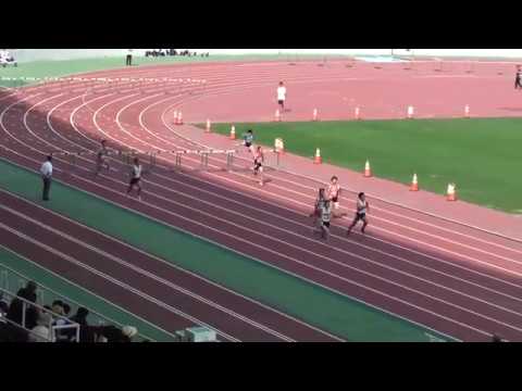 2018 茨城県高校総体陸上 男子400mH決勝