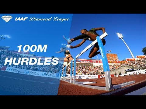Danielle Williams Wins Women&#039;s 100m Hurdles - IAAF Diamond League Oslo 2018