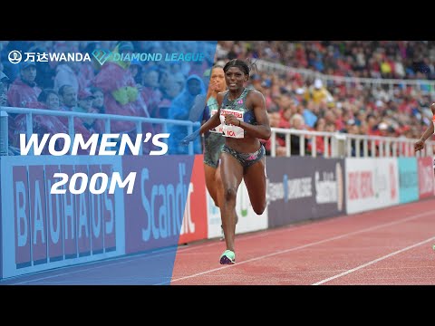 Daryll Neita springs surprise in Stockholm 200m - Wanda Diamond League 2023