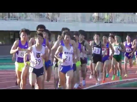 【頑張れ中大】平国大記録会 5000ｍ8組　関口・石川　2016.4.29