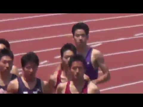 800m 男子1部 準決勝 関東ｲﾝｶﾚ陸上 日産ｽﾀｼﾞｱﾑ横浜 2015.5.17