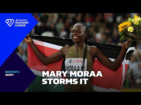 Mary Moraa storms to 800m win in Zurich - Wanda Diamond League