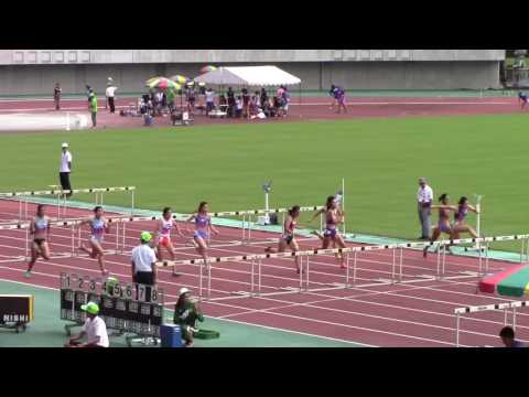 2016 日本インカレ陸上 女子100mH予選3