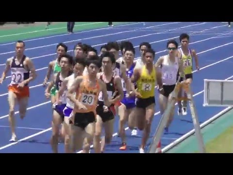 日体大記録会 1500ｍ7組　2016.5.14