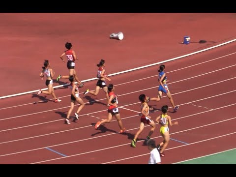 女子3年生100m決勝 近畿中学総体陸上2019