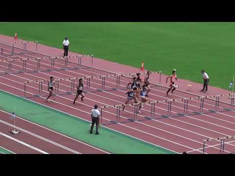 2018 茨城県選手権陸上 男子110mH準決勝1組