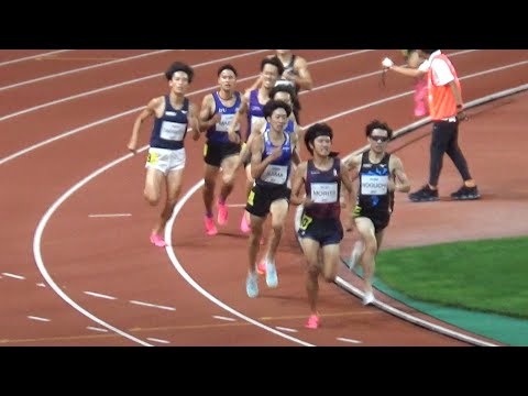 決勝 GP 男子1500m Yogiboアスレチックチャレンジ陸上2023 ACC新潟