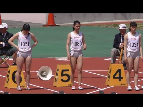 20170430 群馬県高校総体中北部地区予選 女子100m7組
