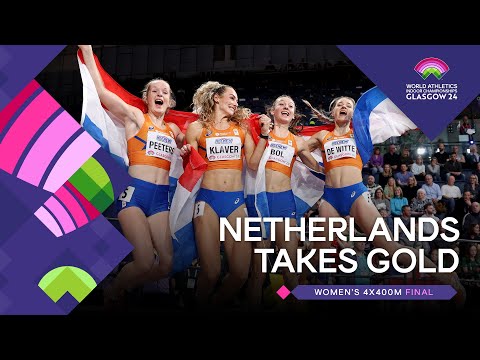 Netherlands reign supreme in 4x400m | World Athletics Indoor Championships Glasgow 24