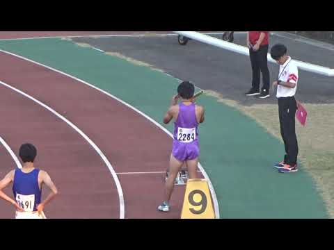 2018 関西学生陸上競技種目別選手権大会　男子4×100ｍリレーB決勝