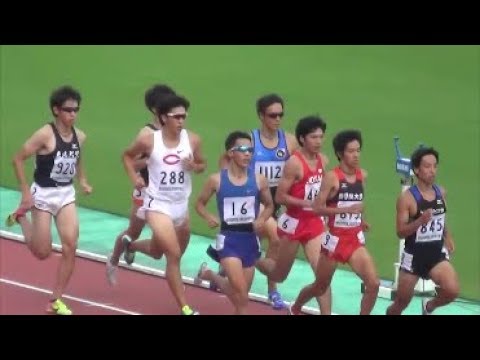 関東陸上競技選手権2017 男子800m決勝