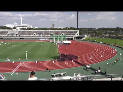 男子4×100mR 予選2組 関東学生新人 R01