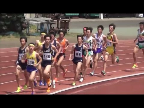 群馬県春季記録会2017(桐生会場) 男子1500m2組