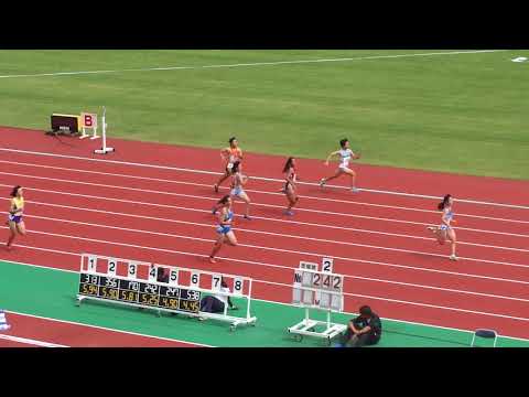 2017福井県陸上新人戦女子100m予選2組