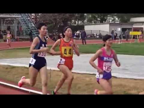 2016 第9回京都陸協記録会　女子3000ｍ3組（600ｍから）