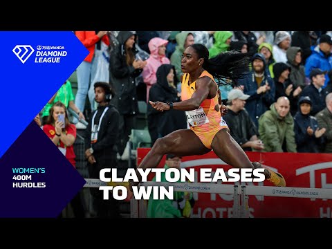 Rushell Clayton tops Jamaican 1-2-3 in Oslo 400m hurdles