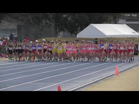 2023唐津10マイルロードレース　高校女子5km