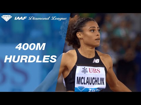 20 year-old Sydney McLaughlin wins the 400m hurdles final in Zurich - IAAF Diamond League 2019