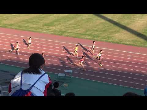 2019 第1回県記録会 中学男子100mタイムレース5組