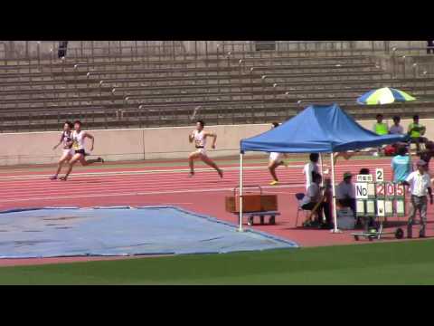 2016学生個人選手権男子400m予選田中