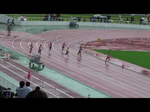 2018 茨城県高校新人陸上 女子200m予選3組