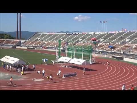 4×400mリレー男子　予選2組目　～愛媛県高校総体2017・陸上競技～