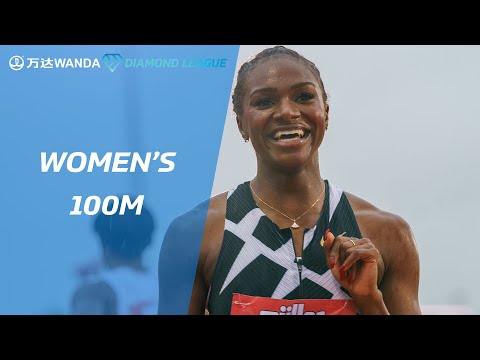 Dina Asher-Smith wins the women&#039;s 100m in Gateshead - Wanda Diamond League