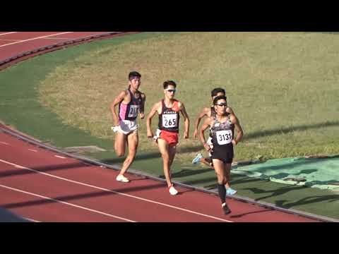 2019 第5回大阪体育大学中長距離競技会　男子800ｍ1組