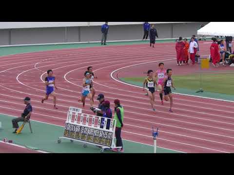 2018 東北高校陸上 男子 200m 予選5組