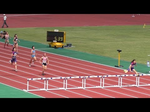 2017 東北総体 陸上 女子400メートルハードル決勝