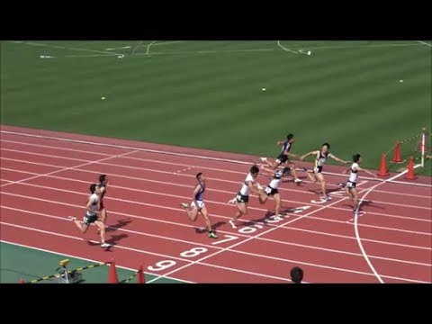 群馬県高校総体陸上2019 男子100m決勝